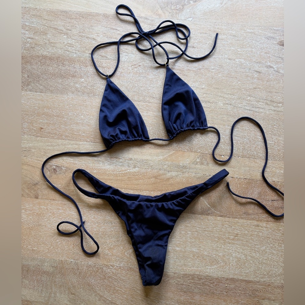 Dark blue Sommer Swim bikini set